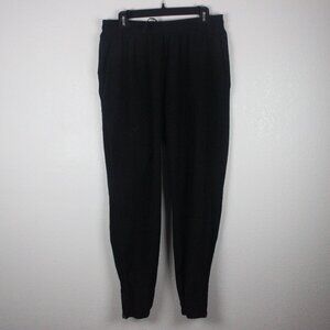 BUNDLE, 2 Pants, Joggers, Loose, Men's L, Black (1 Russell and 1 Skora)
